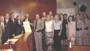 Trooper Maurer receives Trooper of the Year award