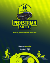 Pedestrian Safety Poster 8.5 x 11