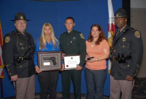 Trooper Nick Sottile posthumously receives Purple Hear award