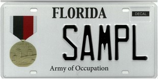 Army Of Occupation Plate