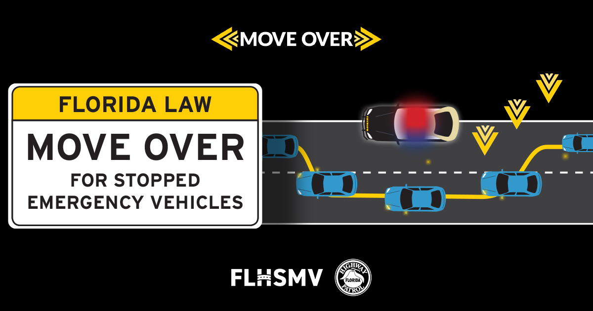 Move Over for emergency vehicles