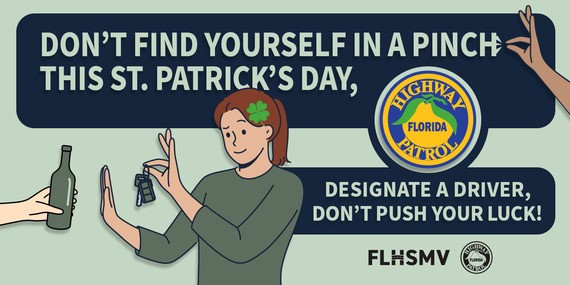 Designate a driver, don't push your luck.