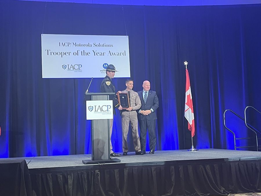 From among four finalists, Florida Highway Patrol (FHP)Trooper Steven Turner was selected as the winner.