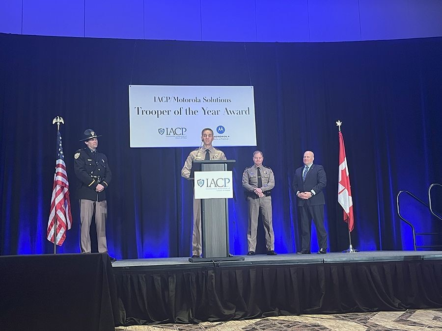 From among four finalists, Florida Highway Patrol (FHP)Trooper Steven Turner was selected as the winner.