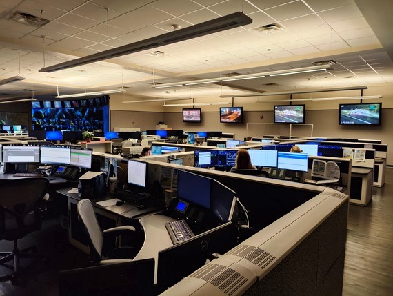 Vista del Centro de Comunicaciones Regionales de la Bahía de Tampa