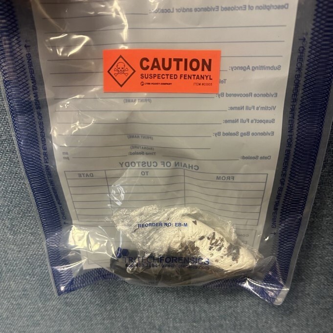 confiscated fentanyl