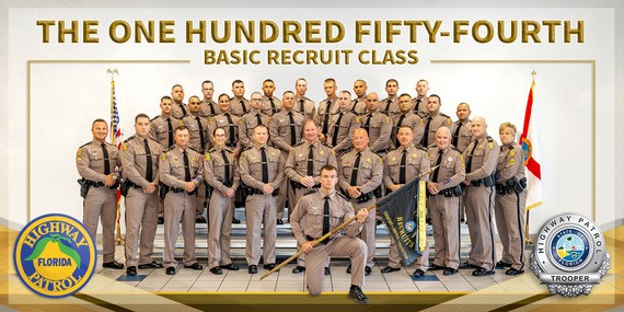The one hundred fifty-fourth basic recruit class