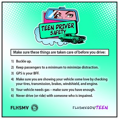 Teens should follow basic laws when driving