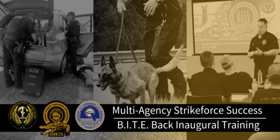 Éxito de Strikeforce de múltiples agencias Entrenamiento inaugural de regreso de B.I.T.E