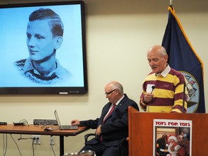 guest speaker Dr. Norman Earl Thagard (Capt. USMC, Ret.), an American scientist, former U.S. Marine Corps officer, Naval Aviator, and NASA astronaut. 