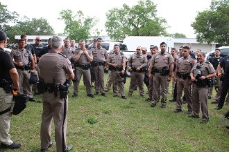 Coordinated enforcement actions on college campuses in collaboration with local authorities, campus police, and college administrators in response to nationwide anti-Israel protests. While peaceful assemblies were permitted as guaranteed by law, protesters were warned about the enforcement measures that would be taken to prevent any further attempts to disrupt college activities