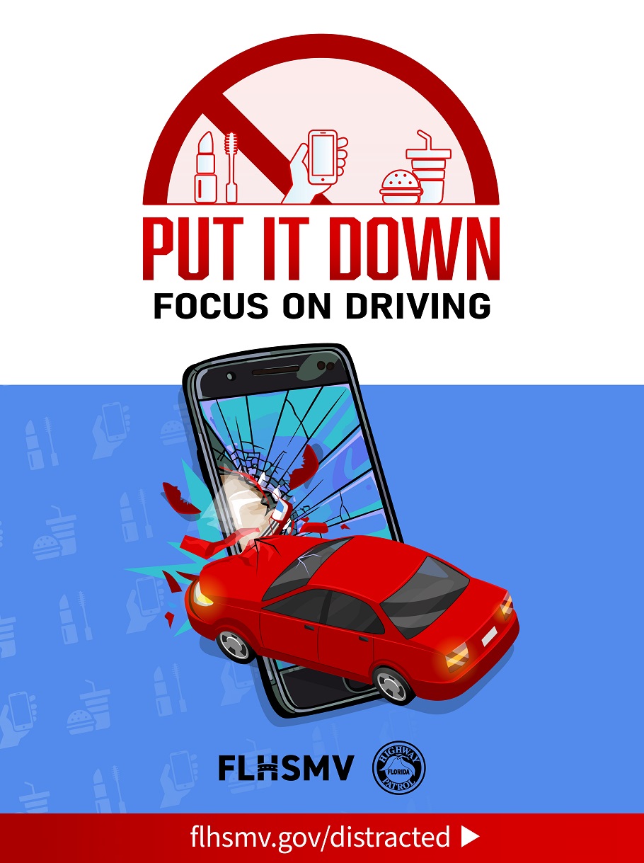 Put it down and focus on driving