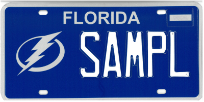 Tampa Bay Lightning - Sample Plate