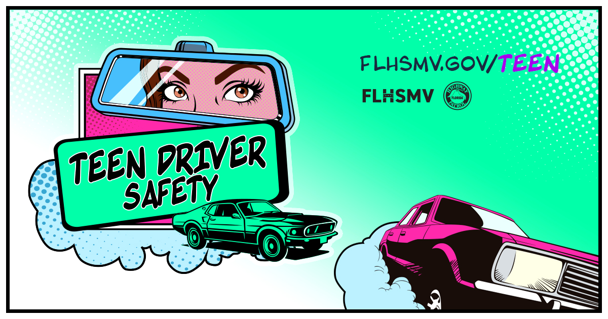 Teen Driver Safety 1200 by 630 image