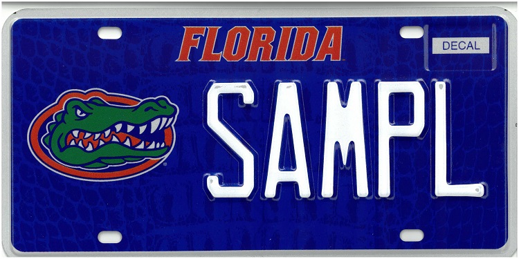 University of Florida Plate